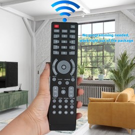 Universal Replacement Remote Control for Insignia NS22E730A12 NSRC02A12 NS-F20TV NS-L42X-10A NS22E730A12A NS-L26Q-10A NS-32L550A11 NS-42P650A11 NS-LCD26-09CA NS-27HTV LED LCD HDMI HDTV TV