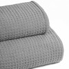 Bed Bath & Home 100% Cotton Waffle Weave Blanket -