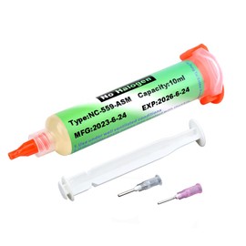 NC-559-ASM No Clean Solder Flux, Soldering Flux Paste,Lead Free Rosin Flux,10ml Tacky Soldering Flux,Soldering Liquid Flux For Circuit Boards and Copper Electrical Wire