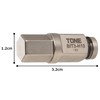 Tone BIT3-H10 Hexagon Bit, 0.3 inch (9.5 mm) Drive Angle