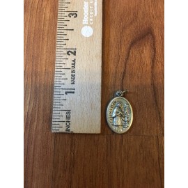 St. Charles Borromeo Religious Pendant Charm Medal Italy