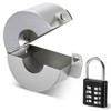 Faucet Locks Outdoor, Stainless Steel Water Spigot Lock for Garden
