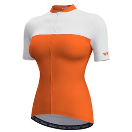 Bicycle Shirts Women Bike Shirts Reflective Neon Pink Orange Cycling Shirt Womens