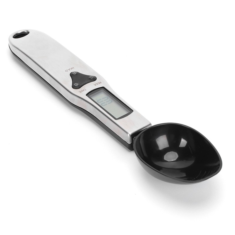Digital Measure Spoon Small Stainless Steel Scale with Weighing Range