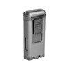 Palio Pro Polaris Triple Torch Cigar Lighter, Butane refillable, Tabletop-Silve