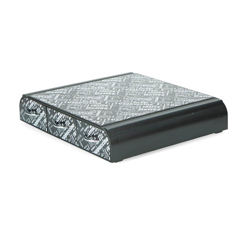 Mind Reader Anchor Collection Coffee Pod Holder, 36 Capacity, Black