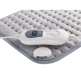 Electric textile upholstery made of synthetic wool, 40 x 30 cm, 3 temperatures with automatic shut-off, Purline warmer pad