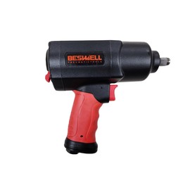 BESWELL-1/2" Twin Hammer Aluminum Housing Air Impact Wrench-BW-112FN-A