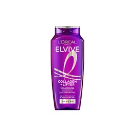 L’Oréal Paris Elvive Collagen + Lifter Volumising Shampoo for an Instant Volume Injection that Lasts up to 72H, for Flat or Thin Hair of all hair types, 500ml