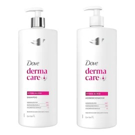 Pack Shampoo Y Acondicionador Dove Hydra Alivio 1l Cada Uno