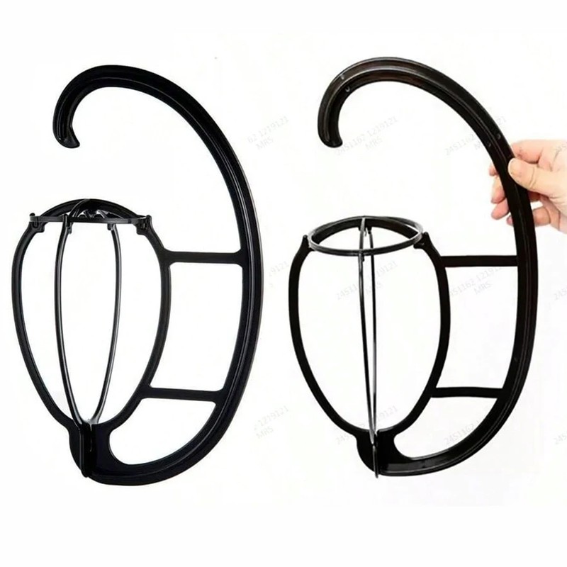 15-Inch Wig Hanger for Wig Storage – Collapsible Hanging PE