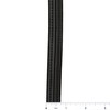 Hidem Marine Vinyl Upholstery Trim Brown Sample 3" Boat Auto