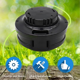 ACCYPRO 191R00-0 Trimmer Head Compatible with Makita Rapid Load Bump and Feed Trimmer Head, Thread Size M10 X 1.25 LH