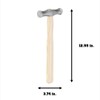 Picard 0017001-0250 Polishing Hammer 250g of ash, Brown/Silver