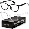 Gaoye Blue Light Blocking Glasses - Fashion Square Eyeglasses, Anti