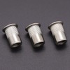 50-Pack 1/4-20 Stainless Steel Rivet Nuts with Knurled Body, 304