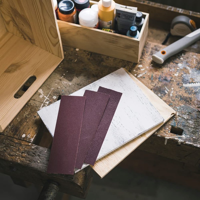 Fiskars DIY Sandpaper, Small 9 x 2.75, Maroon