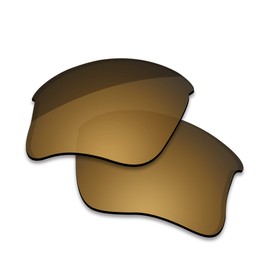 Acefrog 1.4MM Thick AR Coated Polarized Replacement Lenses for Oakley Half Jacket XLJ Sunglasses - Tungsten Gold