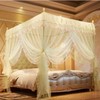 Palace Curtain-Type Bed Mosquito Net (180x220cm) Frill Mosquito Net
