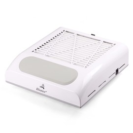 Nail Dust Collector, Nail Dust Collector, Tabletop Dust Collector, Nail Machine, Nail Dust, Nail Care Set, Dust Collector, 80 W, AC100-240 V, 64-76 dB Nail Vacuum Cleaner, Gel Nail Cleaner, Salon Strong Absorption, Strong Absorption, Tabletop Dust Collec