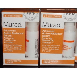 Murad Active Radiance Serum (0.17 oz) each x 2 Bottles New no box