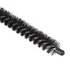 Mini Round Brush Nylon Bristles Short Hair Styling Wooden Handle