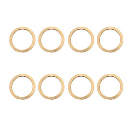 8PCS Saw Blade Bushings - 20mm to 5/8" Brass Adapter Washers, Thickness of 1mm