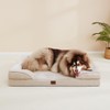 EHEYCIGA Orthopedic Dog Bed for Small Dogs, Waterproof Memory Foam