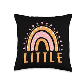 Little Pledge Rush Alumnae Family Reveal Party Fun Big Little Sorority Week Reveal College Sister Recruitment Throw Pillow, 16x16, Multicolor