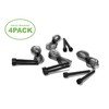 Mind Reader Adjustable Jump Rope and 4.75" Handle, (Pack of