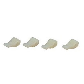 80040 (PACK OF 4) PREMIUM QUALITY WASHER AGITATOR DIRECTIONAL COGS SET, DOG EARS