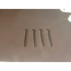Unbranded ( 4 )  STEEL  Cotter Split Pins ~ 1/8 inch X 1 & 1/4 inch