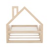 Harper & Bright Designs Twin Kids Bed with House-Shaped Headboard,