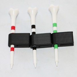 PIAOLGYI Hat Clip for Golf Tee,Mini Golf Balls Tee Holders,Accessories Portable Golf Tee Holder for Playing Golf(3 Pack)