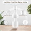 Small Spray Bottle, Fine Mist Mini Spray Bottles 1oz, Empty