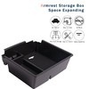 itdegno Secondary Storage Box Organiser Armrest Centre Console for 2015-2019