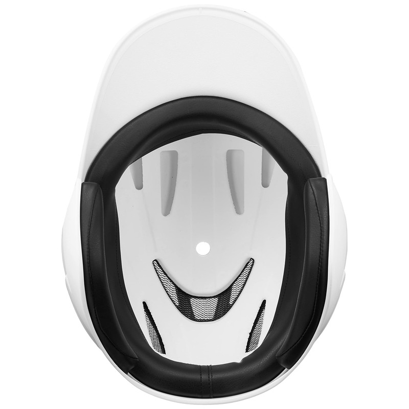 Zett Baseball Hard-Hitting Player Helmet, Pro Status, Matte Finish, White