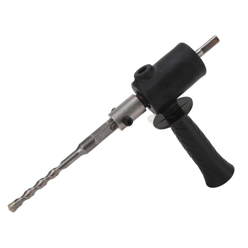Electric Drill to Hammer Adapter Conversion Head with Bits Screws