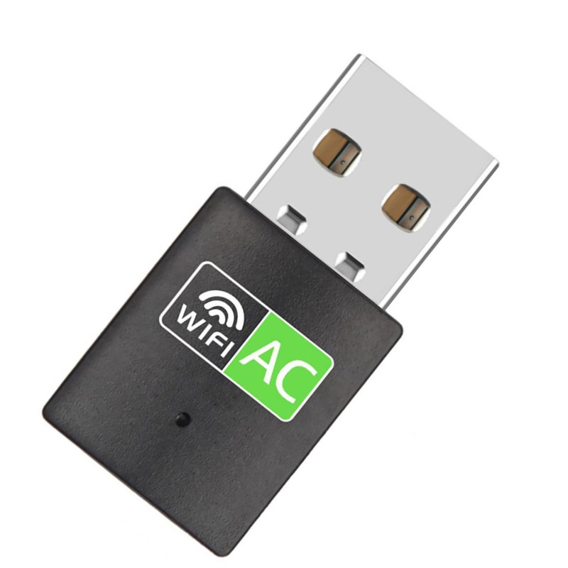 USB WiFi Adapter 650M Drive Free 2.4G 5G Dual Frequency