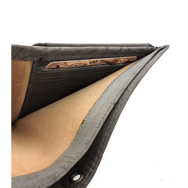 Jockey Club Genuine Leather Biker Wallet Horizontal Hunter Leather Wallet