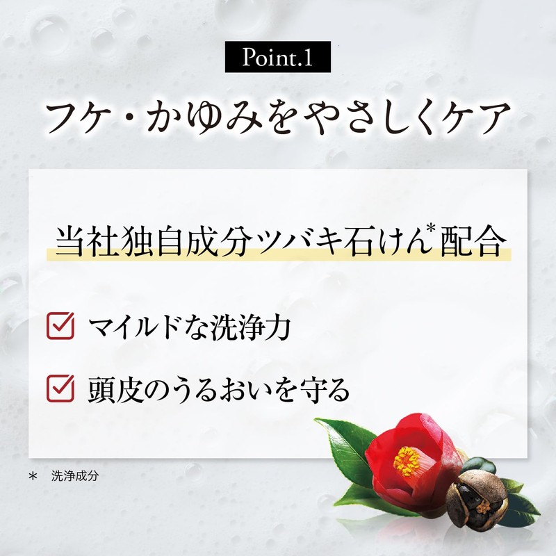 Oshima Tsubaki Oil Shampoo Refill 19.7 fl oz (550 ml)