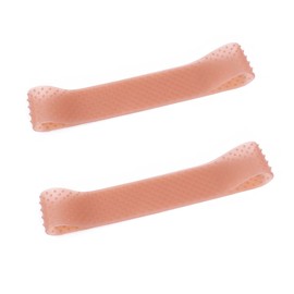 No-Slip Wig Grip Band Transparent Silicone Wig Band Comfort Head Hair Band Extra Hold Wig Headband Adjustable Women Hair Wig Band (2 pack Brown)