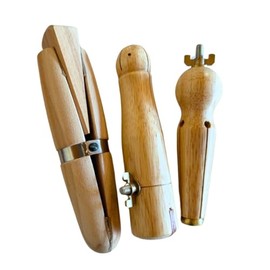 Proops Jewellers Ring Clamps, Set of 3 Wooden Ring Holding Tools. (J1342). Free UK Postage