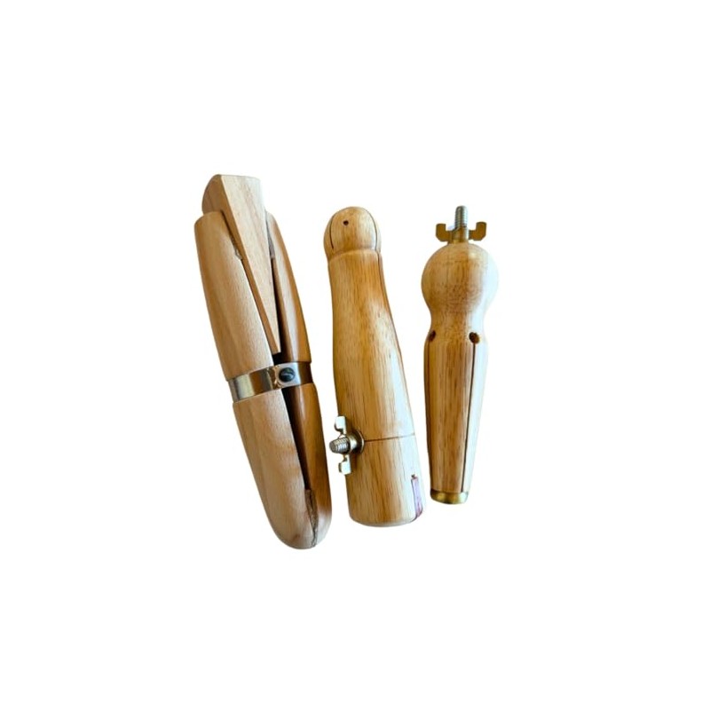 Proops Jewellers Ring Clamps, Set of 3 Wooden Ring Holding