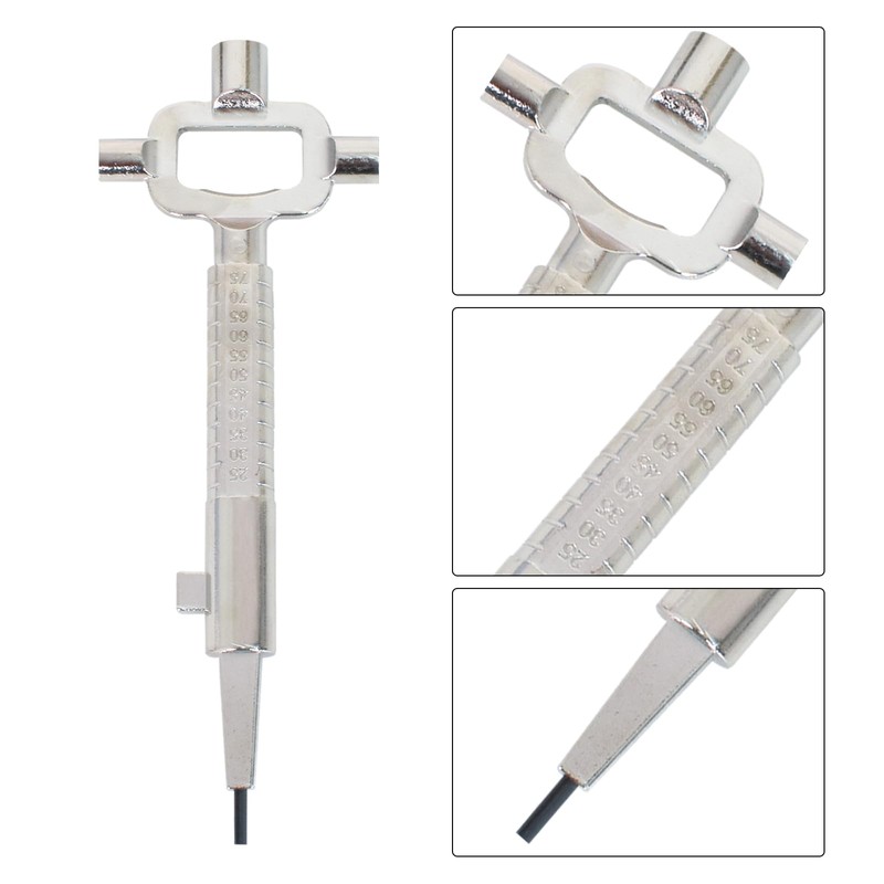 Universal Construction Key, Architect Key Construction Site Key with Cylinder