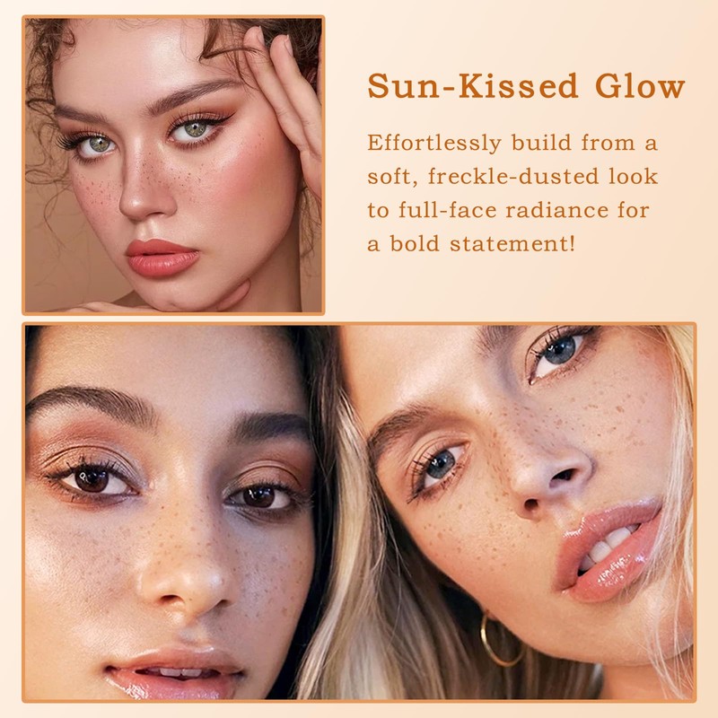 Freckle Pen – Waterproof, Natural-Looking Freckle Stamp for Sunkissed Makeup