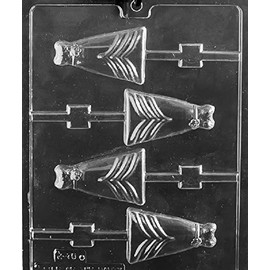 Grandmama's Goodies W075 Bridal Dress Wedding Shower Lollipop Chocolate Candy Soap Mold with Exclusive Molding Instructions