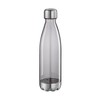 cilio Elegant Grey Transparent Drinking Bottle, 700 ml, Tritan/Stainless Steel