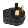 3-Prong Straight Blade Angle Plug NEMA 14-50P Power Plug Disconnect