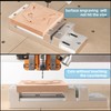 FoxAlien Mini Low Profile Bench Vise Workholding Clamp Work Table
